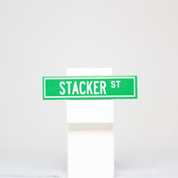 Street Sign 1x4 - Stacker St.