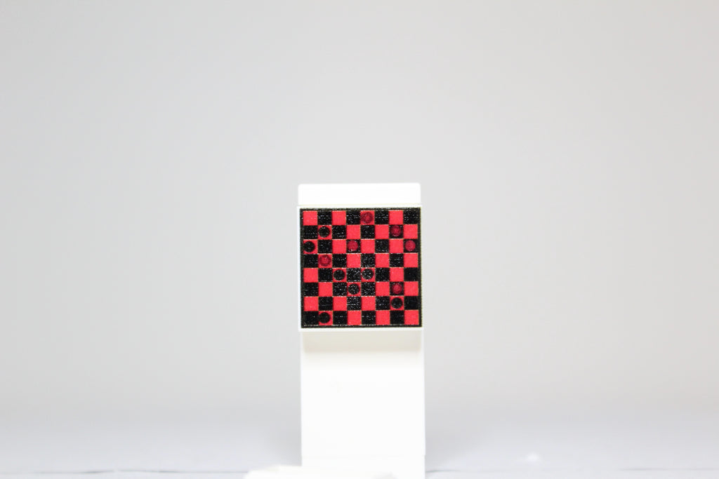 Checkers Board Game 2x2